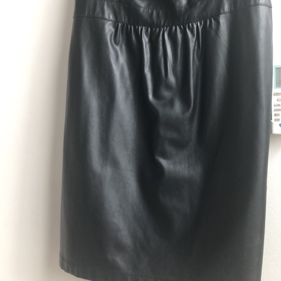 Faux leather dress - Picture 2 of 3